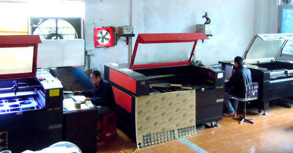 凱力克激（jī）光切割生產車間（jiān）