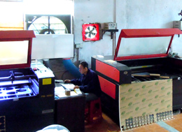 凱力克激光切（qiē）割生產車間