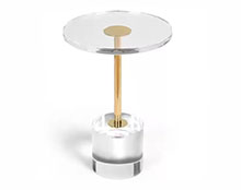 亞克（kè）力圓形小桌（zhuō）