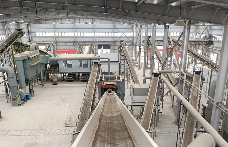 河南三門峽建築固廢資源化利用生產線