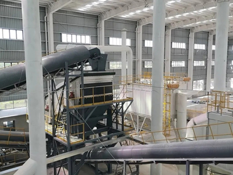 安徽（huī）省（shěng）淮南市時產250-300噸建築垃圾和砂（shā）石骨料EPC項目