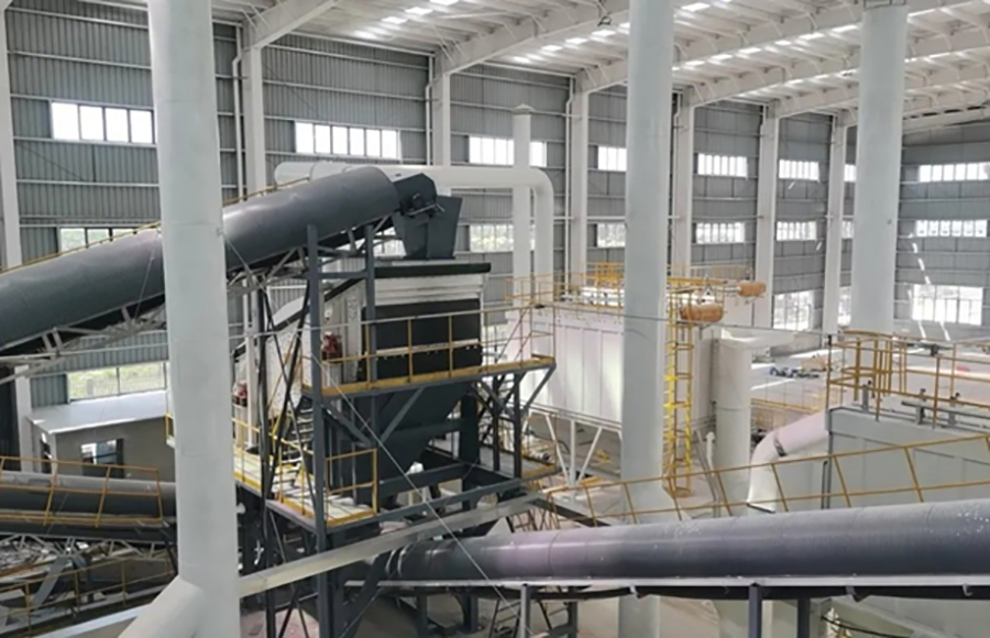 安徽省淮南市時產250-300噸建築垃圾和砂（shā）石骨料EPC項目