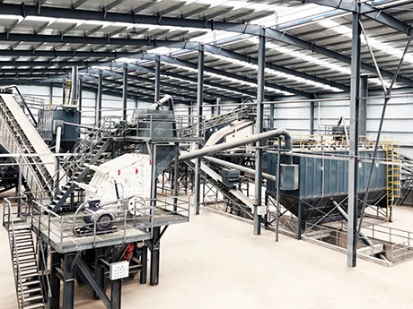濮陽（yáng）市建築垃圾再生利用項目開始試運行
